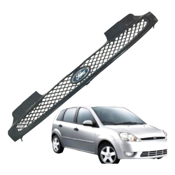 Grade Parachoque Dianteiro  Fiesta 4p 1.0 2006 A 2009 2010