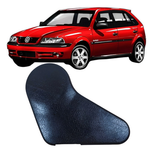 Moldura Acabamento Direito Banco Carona Volkswagen Gol 2005  Prateado