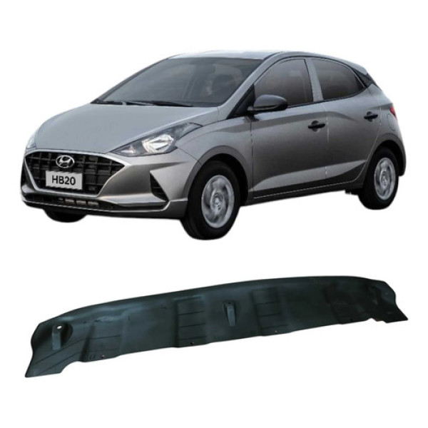 Defletor Inferior Para-choque Dianteiro Hb20 2020 29110r1000 Preto