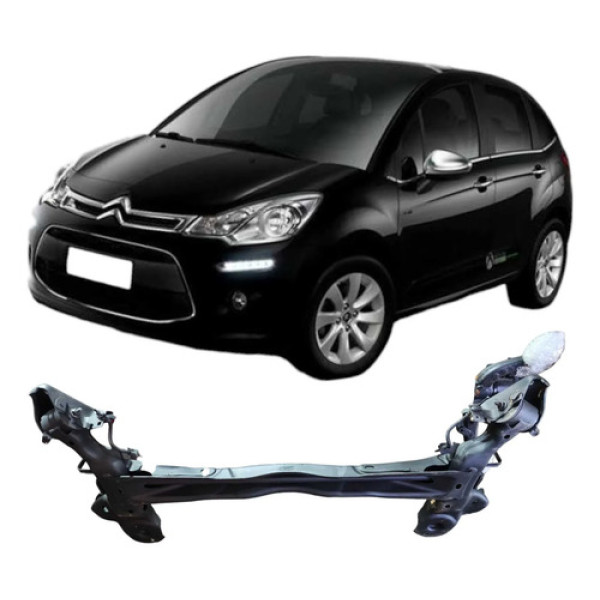 Eixo Traseiro Citroen C3  1.5 2013 Original Preto