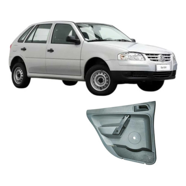 Forro Porta Traseira Esquerda Volkswagen Gol 2009 1.0 
