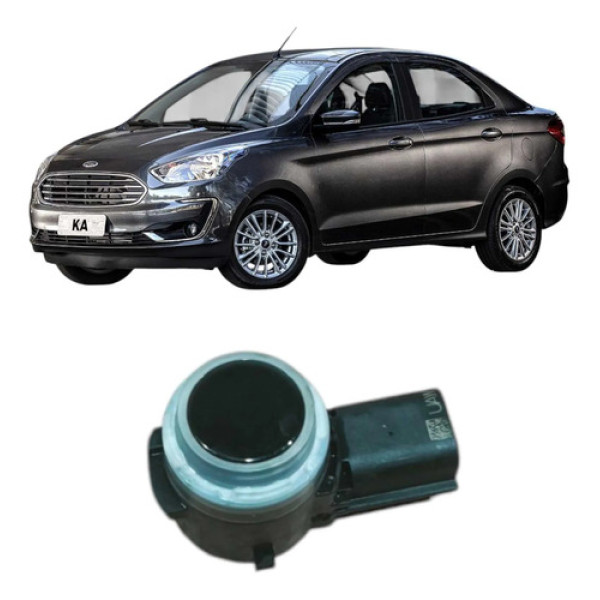 Sensor Ré Estacionamento Ford Ka 2020 1.0 3c Original Preto