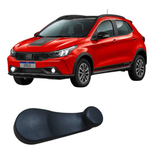 Manivela Vidro Traseiro Fiat Argo 1.0 3c 518945320 Preto