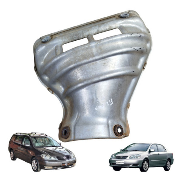Defletor Coletor Escap Capa Toyota Fielder Corolla 1.8 03/08