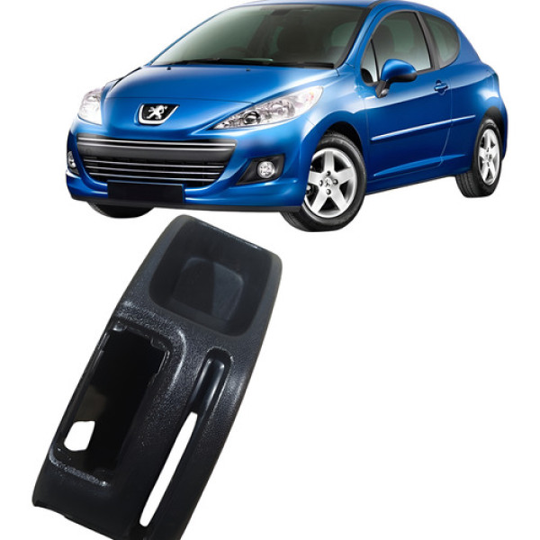 Moldura Console Freio De Mão Central Peugeot 207 2008 2014