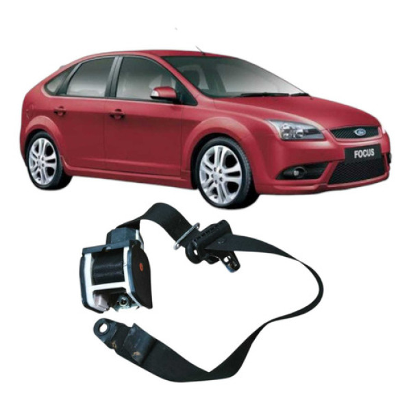Cinto Dianteiro Esquerdo Ford Focus 2008 1.6 560237701d