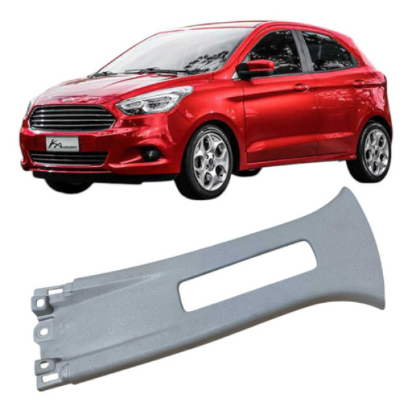 Acabamento Coluna Esquerda Ford Ka 2015 E3b5a24583 Branco