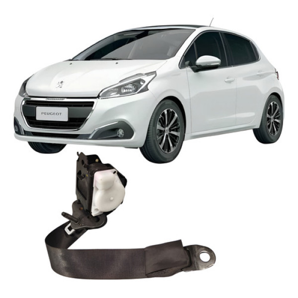 Cinto De Segurança Traseiro Esquerdo Peugeot 208 2017