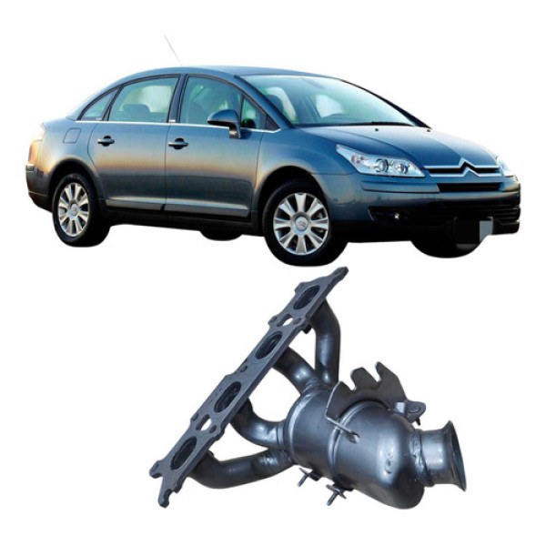 Coletor Escape Citroën C4 2008 2.0 966307958001