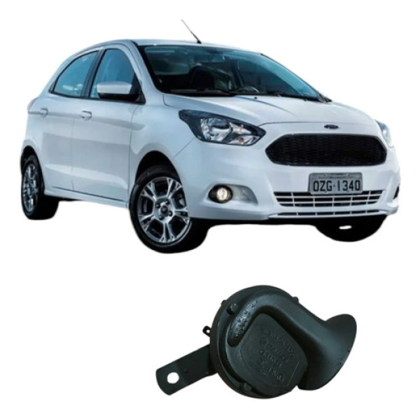 Buzina Caracol Original Ford Ka 2015 E3b513802bb