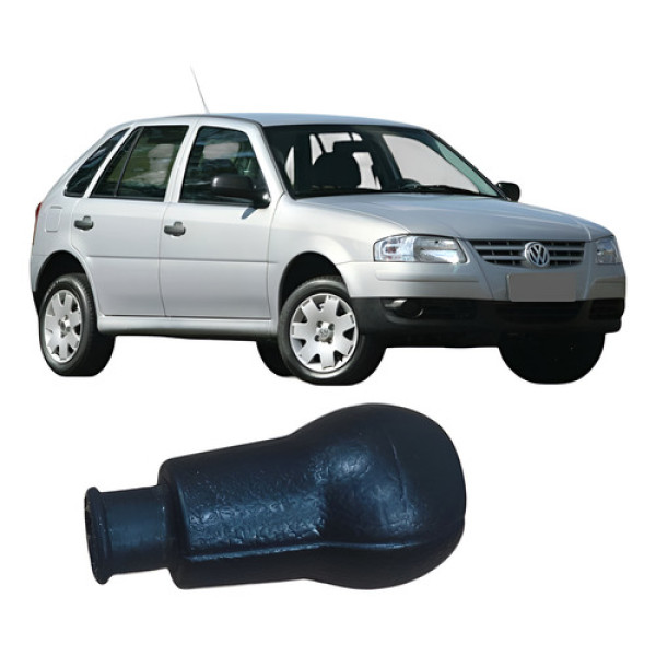 Manopla Câmbio Volkswagen Gol 2005 Prateado