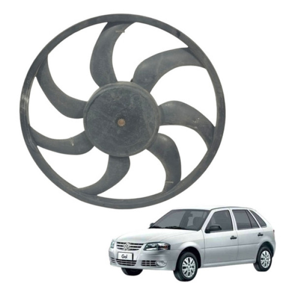 Ventoinha Eletroventilador Motor Radiador Gol 1.0 2006 2009