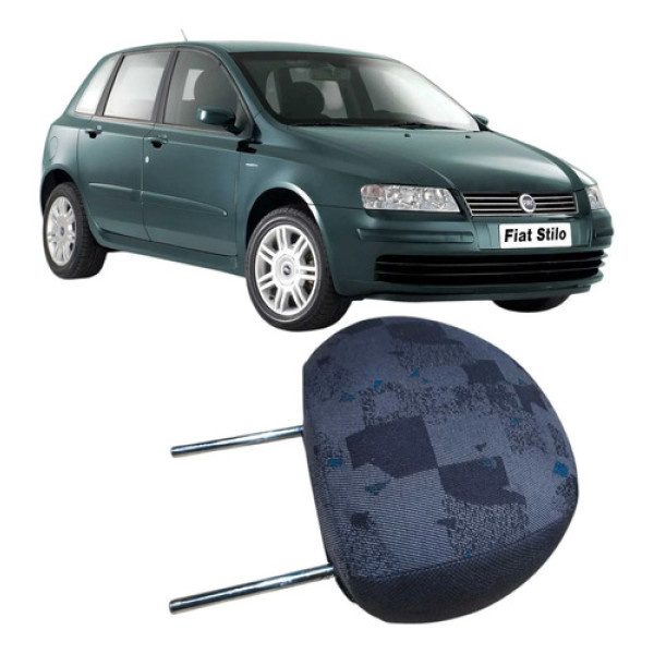 Encosto Cabeça Dianteiro Fiat Stilo 2003 Original  Preto