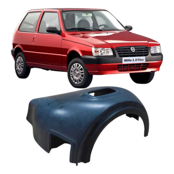 Acabamento Superior Chave Seta Fiat Uno Mille 2006 Original Preto