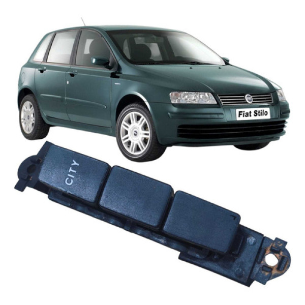 Botao Interruptor City Fiat Stilo 1.8 2003 3126224 Preto