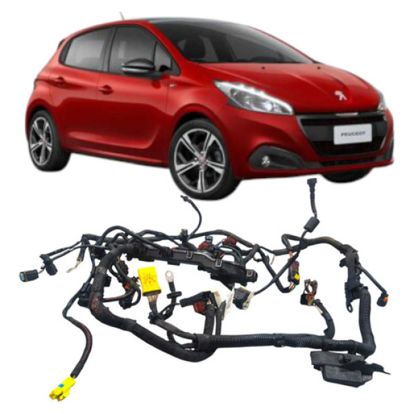 Chicote Motor Injeção Peugeot 208 1.2 3c Allure 2017 