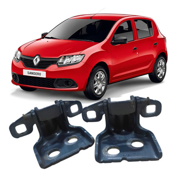  Par Dobradiça Porta Traseira Renault Sandero 2019 E88059955