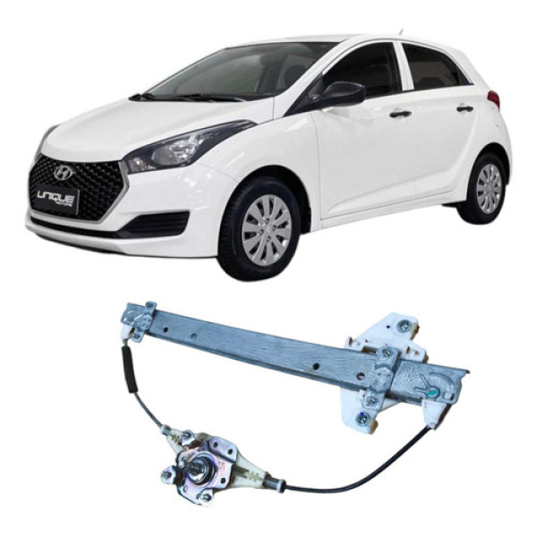 Máquina Vidro Traseiro Esquerdo Hyundai Hb20 2016 2017 2018