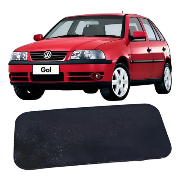 Tampa Acabamento Moldura Painel Interno Volkswagen Gol 2005 Prateado