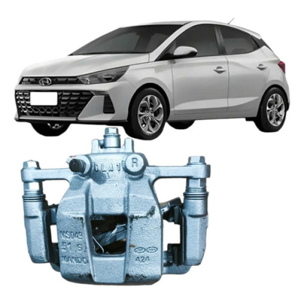 Pinça Freio Dianteiro Direito Hyundai Hb20 1.0 2021 Ms049