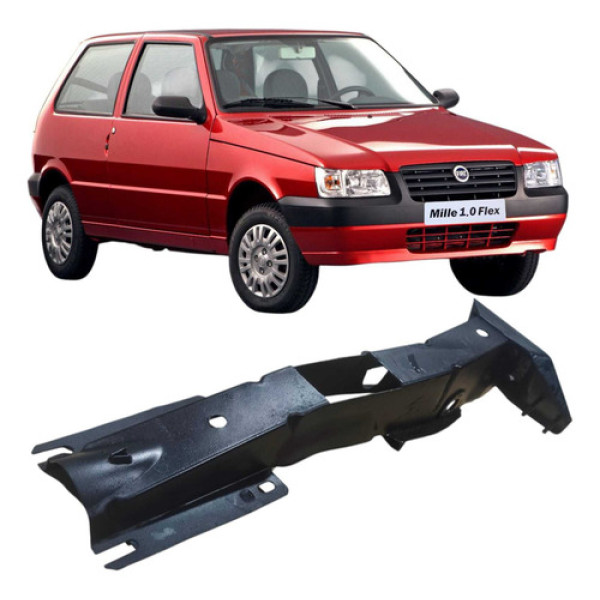 Suporte Pedaleira Fiat Uno Mille 2006 1.0 2p Preto