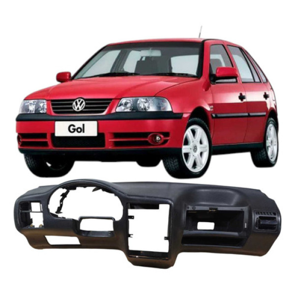 Capa Painel Volksvagen Gol 2005 1.0 9578924 Preto Listras