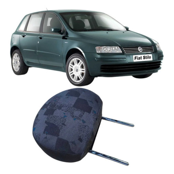 Encosto Cabeça Dianteiro Fiat Stilo 2003 Original  Preto