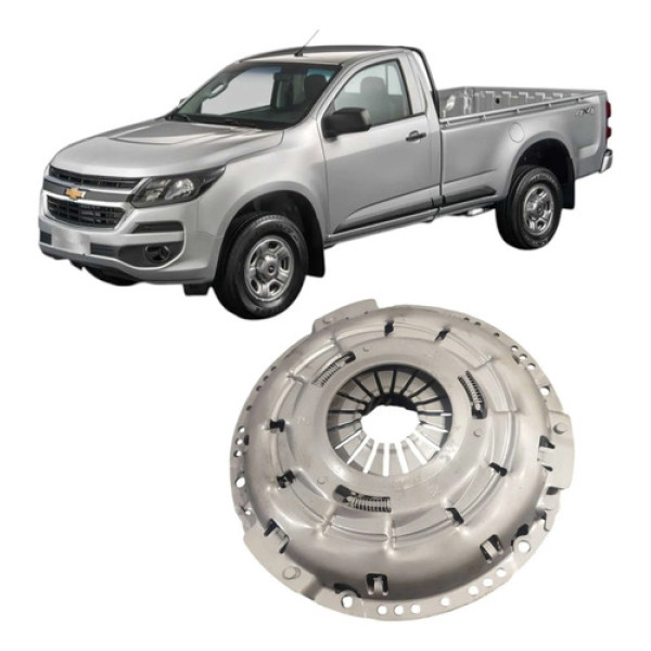 Platô Embreagem Manual Chevrolet S10 4x4 2.8 2013 2014 2015 Prateado