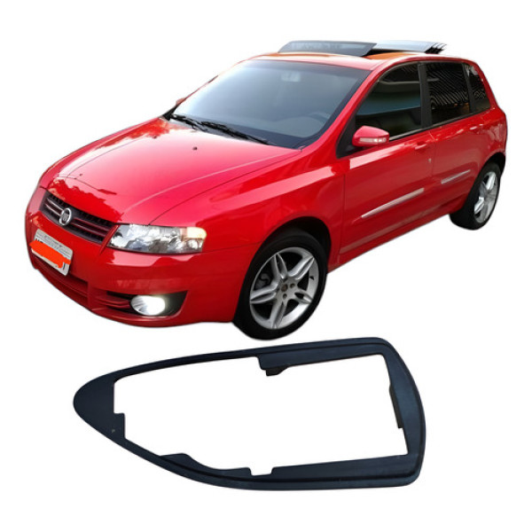 Moldura Botão Vidro Dianteiro Direito Fiat Stilo 2009