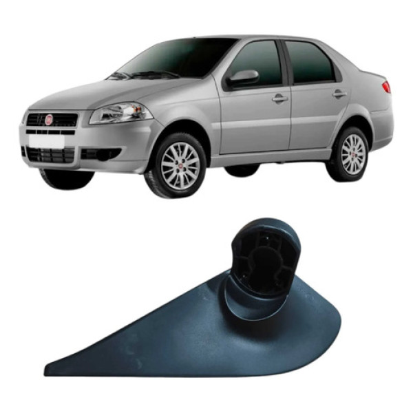 Suporte Base Retrovisor Esquerdo Fiat Plio E3012046 Preto