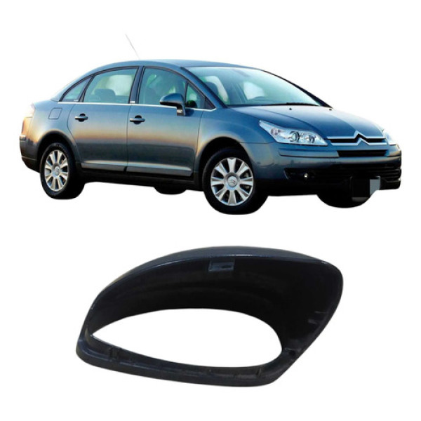 Capa Retrovisor Direito Citroën C4 2009 9646913077 Original Preto