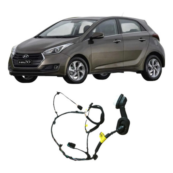 Chicote Porta Dianteira Direita Hyundai Hb20 2016 919811s600