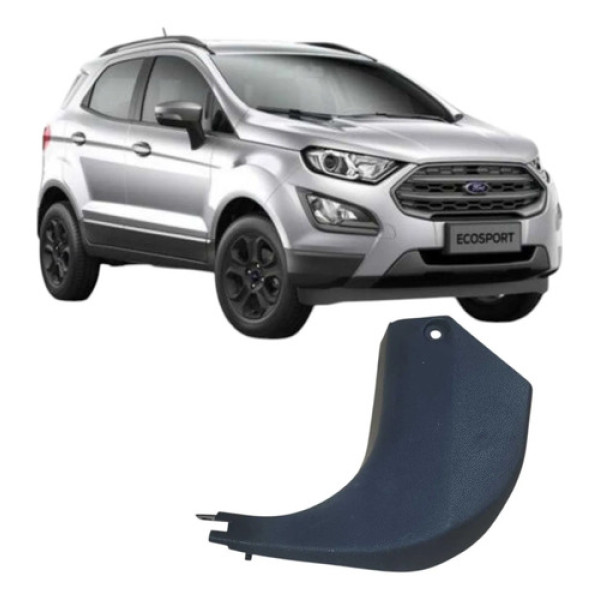 Soleira Dianteira Esquerda Ford Ecosport 1.5 3c 2018 2019 Preto
