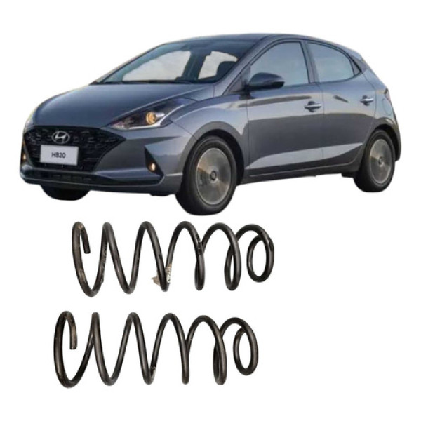 Par Molas Traseira Hyundai Hb20 2021 1.0 3c