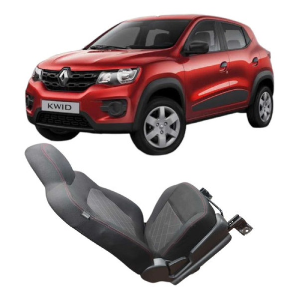 Banco Dianteiro Direito Renault Kwid 2018 1.0 3c Original  Preto