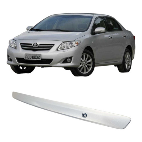 Friso Porta Mala Traseiro Toyota Corolla 2011 392010 Prata