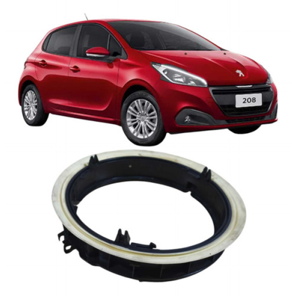 Suporte Fixação Alto Falante Traseiro Peugeot 208 2019  Prata