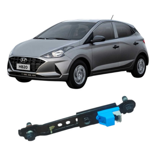  Trilho Cinto Dianteiro Hyundai Hb20 2020 Original  Preto