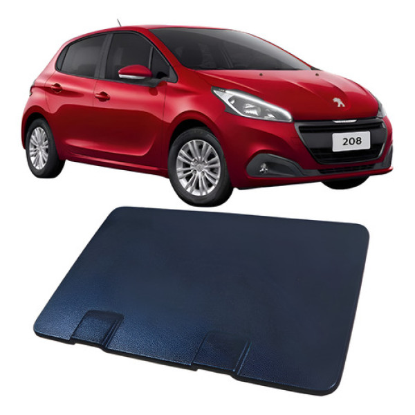 Tampa Lateral Interna Porta Luvas Peugeot 208 2019 980036277 Prata