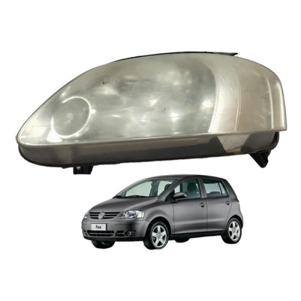 Farol Lado Esquerdo Fox 2008/2010 Esquerdo/motorista