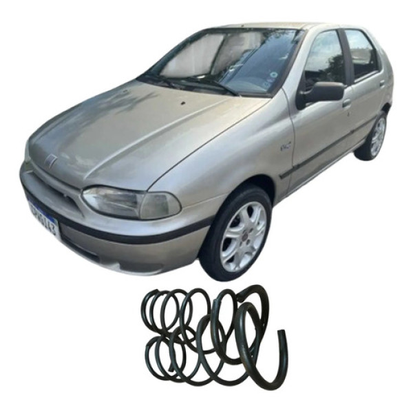 Par Mola Suspensão Dianteira Fiat Palio 1997 1.0 Original 
