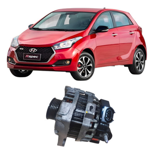 Alternador Hyundai Hb20 1.0 3c 2013 Á 2019 37300-04620