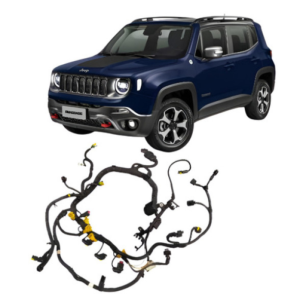 Chicote Injeção Jeep Renegade 1.8 Flex 2016 2021 552792630 .