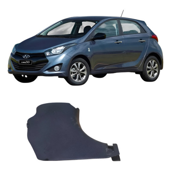 Soleira Pé Dianteira Direita Hyundai Hb20 1.0 3c 2017 858241 Preto