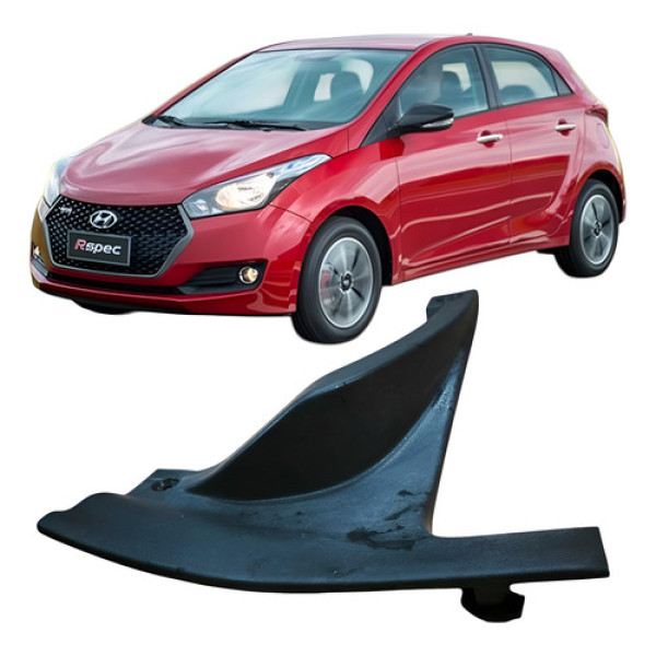 Soleira Porta Traseira Direito  Hb20 2017 633440011 Branco