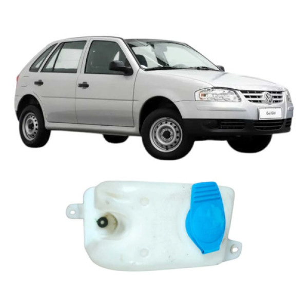 Reservatorio Agua Limpador Volkswagen Gol 2009 1.0 377955453 Branco