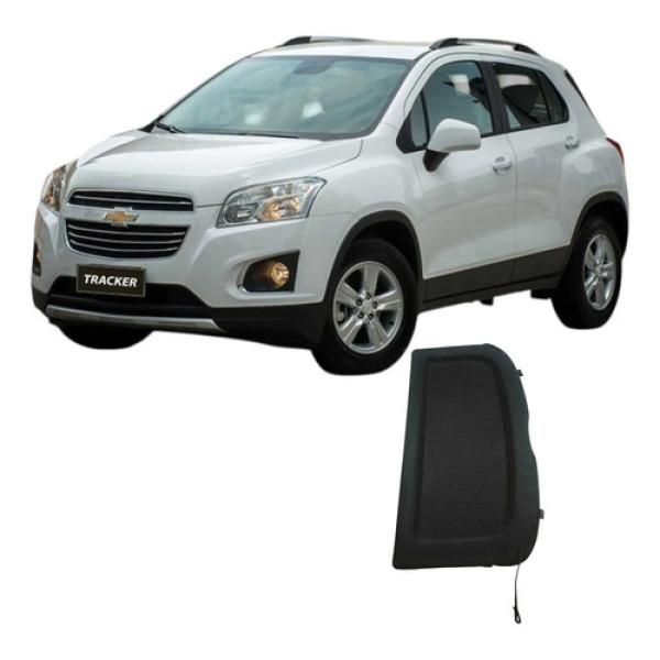 Tampa Bagagito Traseiro Chevrolet Tracker 2015 1.8 Original Prateado