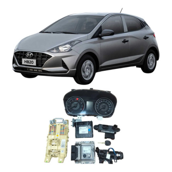 Kit Code Injeçao Modulo Hb20 1.0 2020 0261s100ay Original