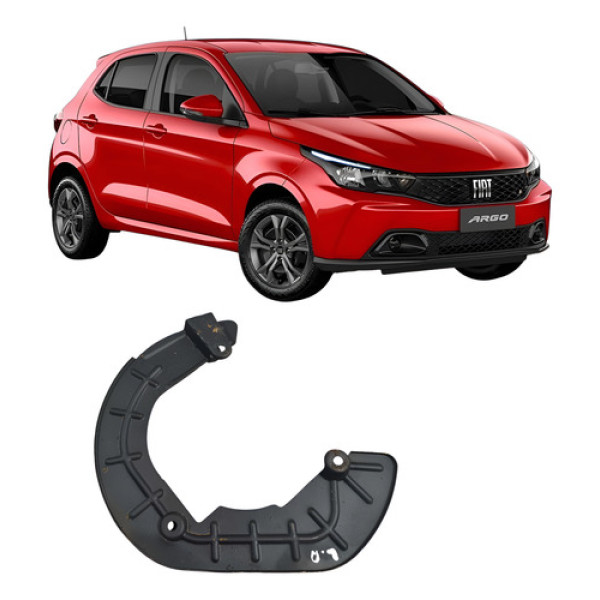 Defletor Cubo Dianteiro Direito Fiat Argo 2023 52944422 Preto