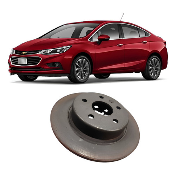 Disco Freio Eixo Traseiro Direito Cruze 1.4 Turbo 2018-2021.
